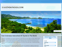 Tablet Screenshot of eastindonesia.com